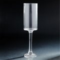 Diamond Star Diamond Star 62047 20 x 5 in. Glass Candle Holder with Stem; Clear 62047